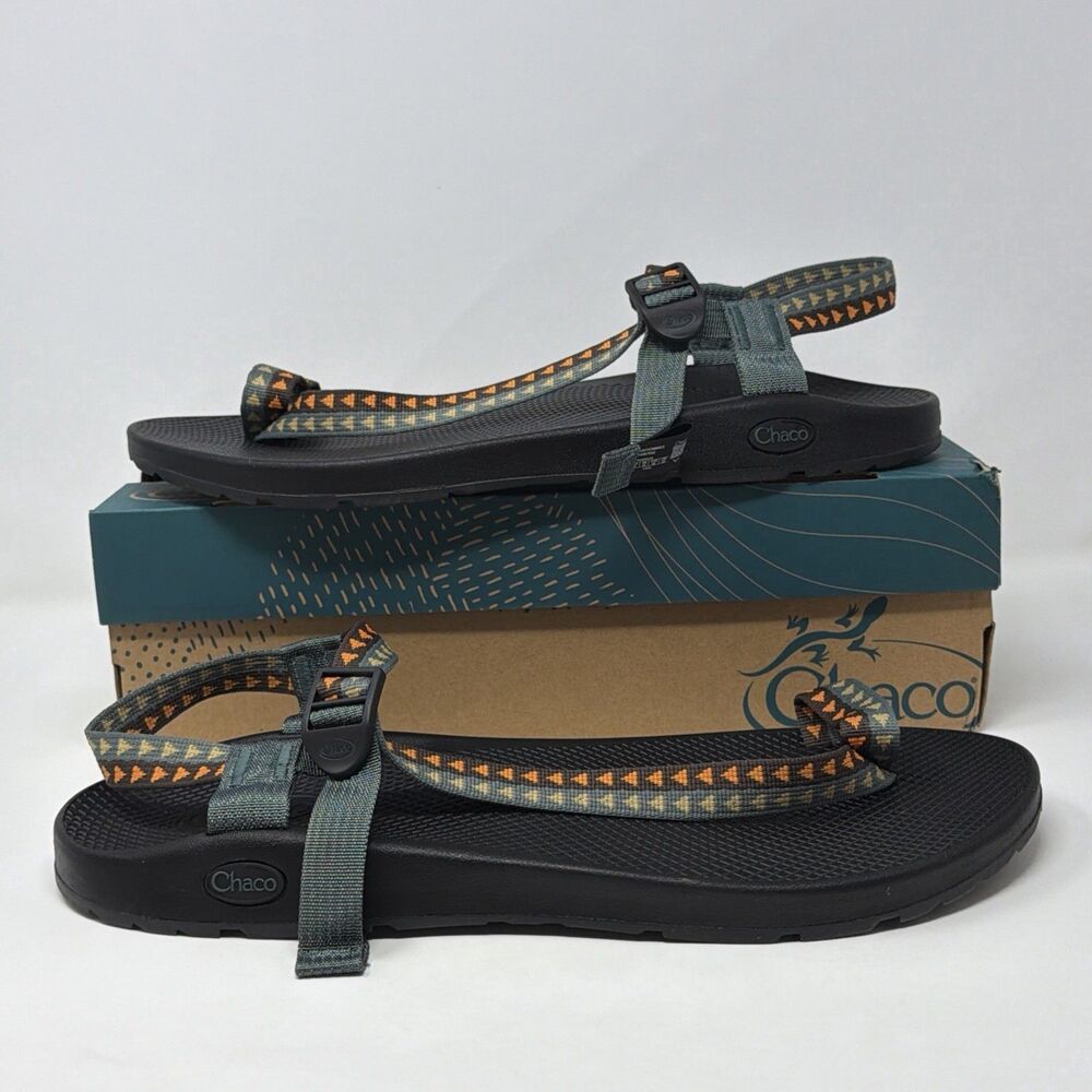 Chaco Bodhi Mens 15 Wedge Dark Forest Trail Hiking Sandals NIB